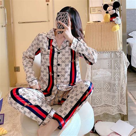 gucci pjs|gucci pajamas set women's.